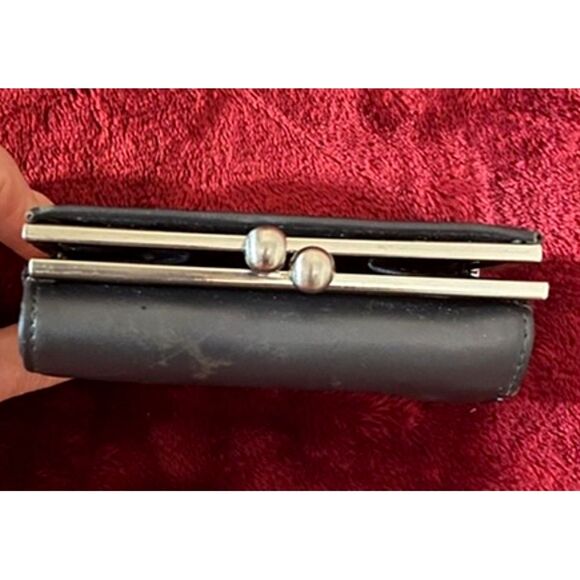 Vintage Esprit Leather Trifold Wallet - Picture 4 of 6